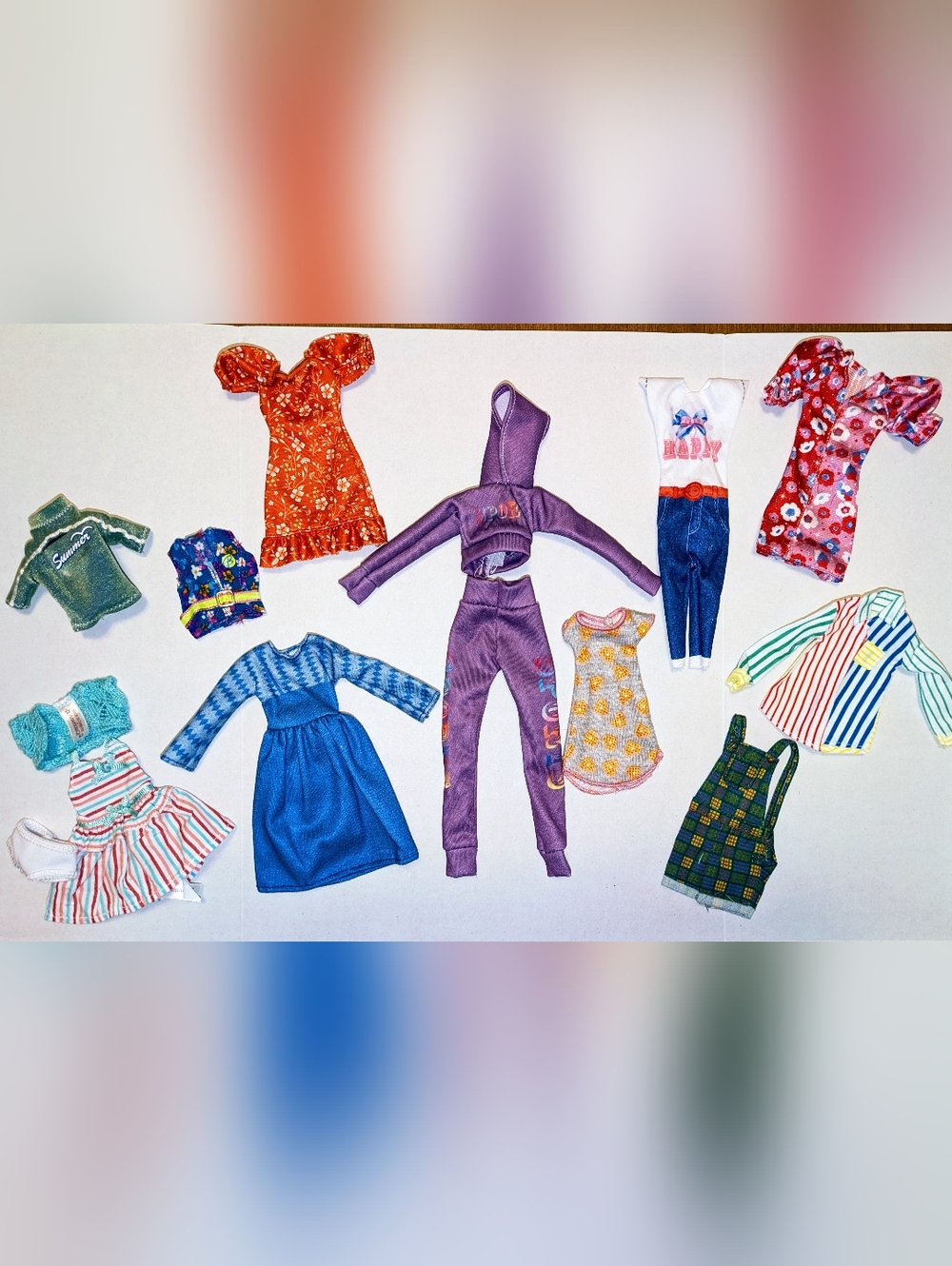 Lot of Barbie Skipper Doll Size Clothing